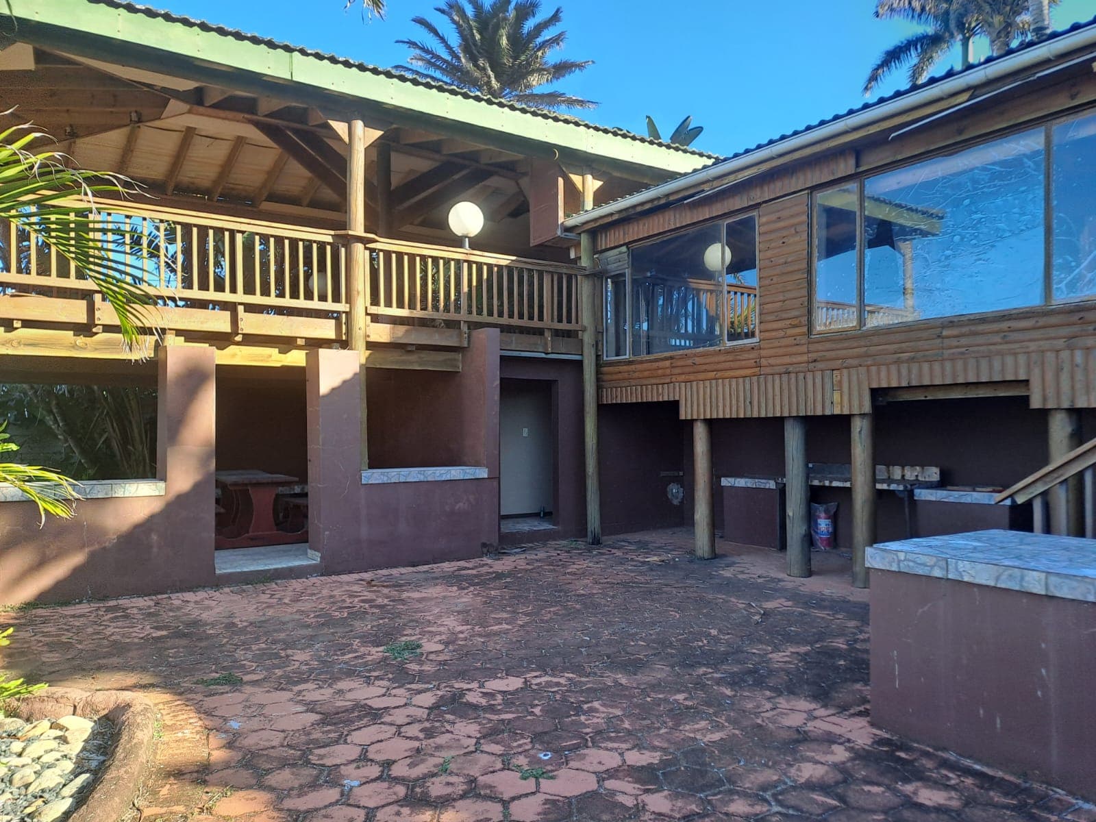Braai and entertainment area