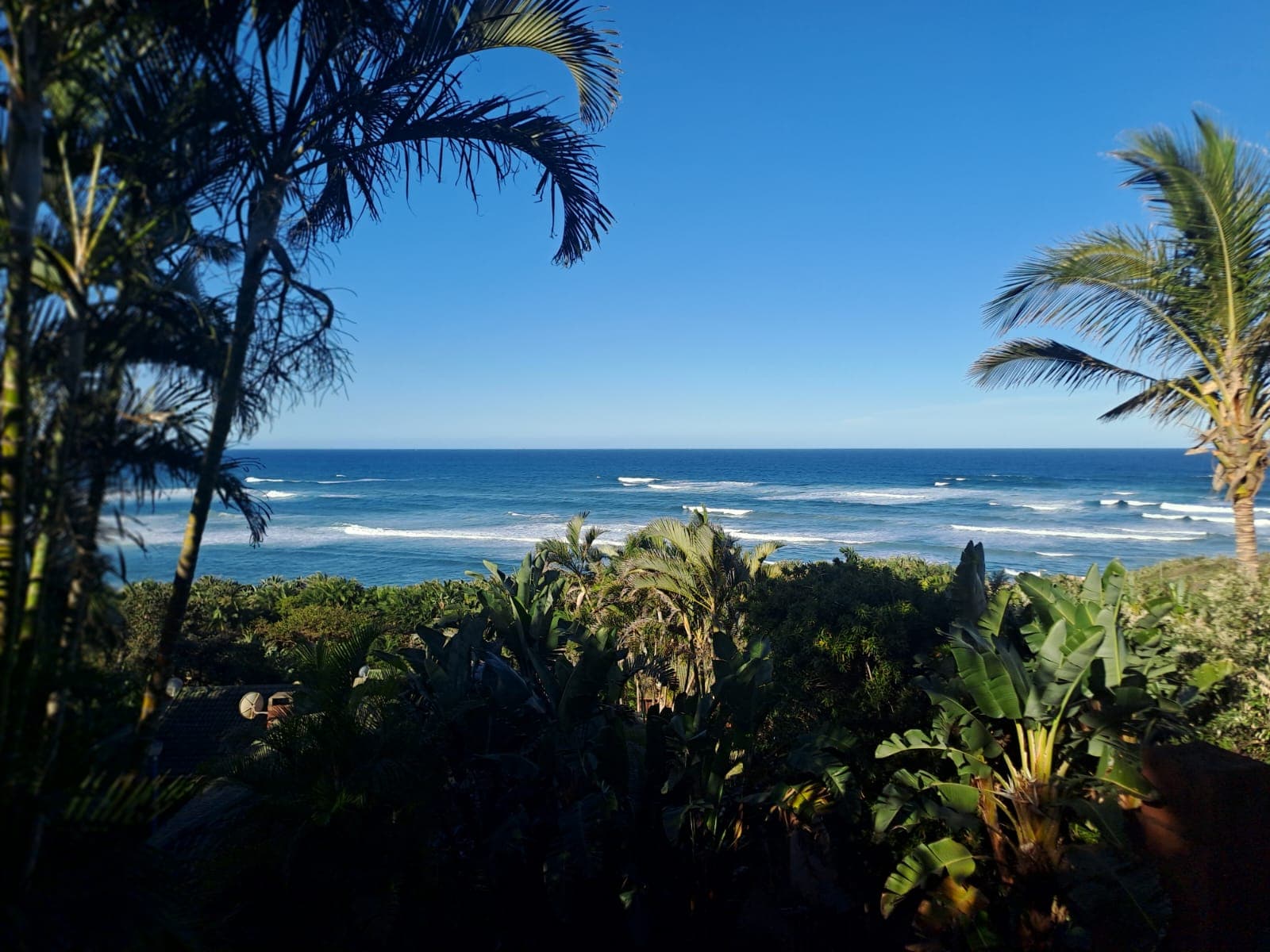 Panoramic ocean outlook